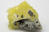 Lemon-Yellow Brucite - Balochistan, Pakistan #198350-1